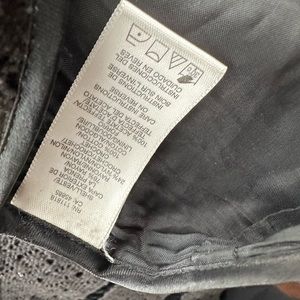 Michael kors lace and velvet skirt knee length